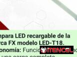 bombillos y lamparas recargable