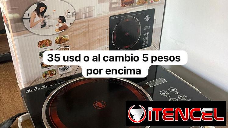 Cocina de infrarrojo y hornilla eléctrica