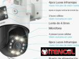 CÁMARA DE SEGURIDAD ZOSI INALÁMBRICA PTZ ZOSI 8MP – MODELO C298 Pro🔐
