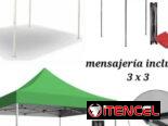 Carpa de 3 x3 y de 3 x 6 .