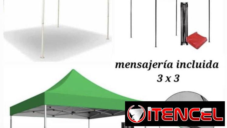 Carpa de 3 x3 y de 3 x 6 .