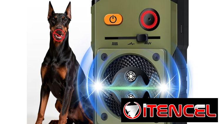 Bocina antiladridos para perros ajustable en 3 modos de frecuencia