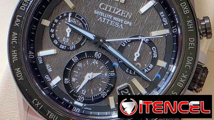 🔥 gama alta 🔥 uno de los buque insignia de la marca  🕰 citizen eco drive attesa satellite wave gps