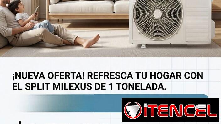 ​⭐ INVIERTE EN TU BIENESTAR: SPLIT MILEXUS DE 1 TONELADA ⭐