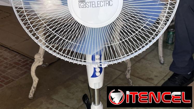 Ventilador recargable 15” con batería de litio