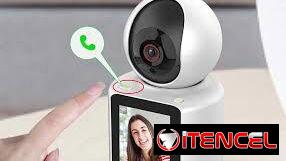 🔐📞 CÁMARA INTELIGENTE CON PANTALLA PARA VIDEOLLAMADAS – SEGURIDAD Y COMUNICACIÓN EN UN SOLO EQUIPO 👨‍👩‍👧‍👦