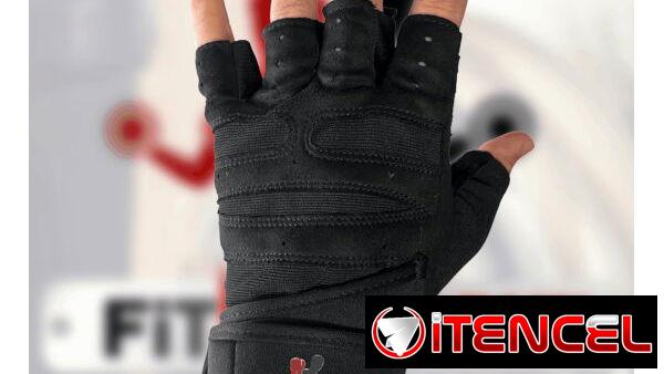 GUANTILLAS CON MUÑEQUERAS PROFESIONALES CON SOPORTE PARA LAS MUÑECAS Marca: FITNESSARMY