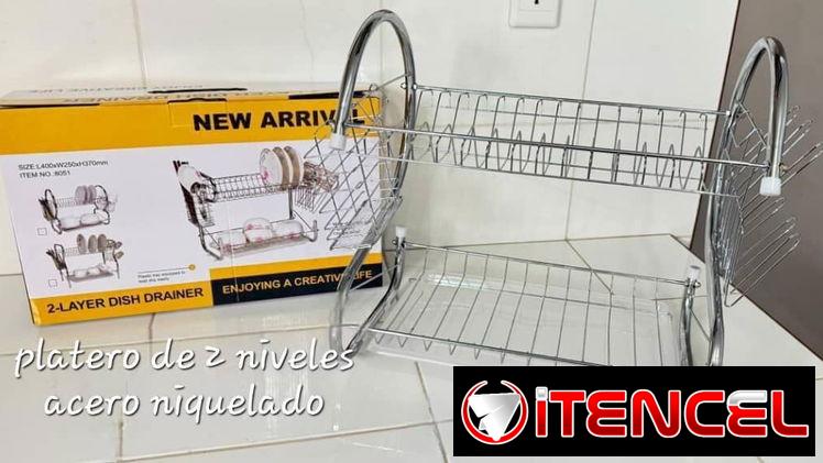 Platero de 2 niveles  8500cup