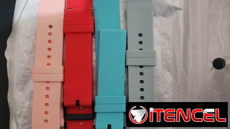 Venta de Manillas de silicona de 20mm para relojes y relojes inteligentes