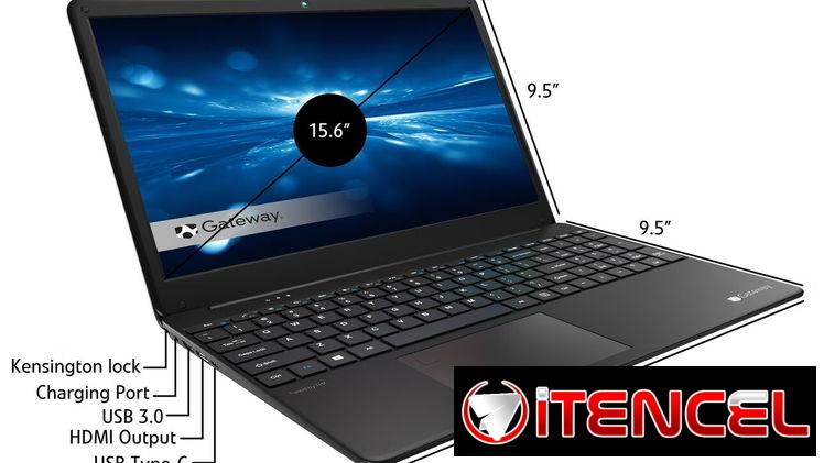 LAPTOP 🎁NUEVA🎁📦CAJA, Gateway (GWTN156-7BK), 15.6″ FHD IPS Antireflejo, Intel Core i3-1115G4, 8GB RAM, 256GB SSD