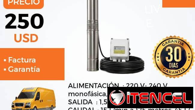Bomba de agua Sumergible 3HP