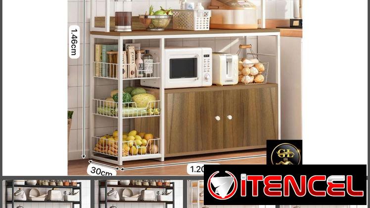 Estante organizador de cocina multifuncional (eh-lg)