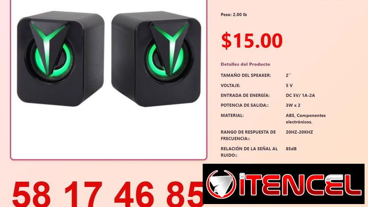 BOCINA PARA PC RGB FT-25-1