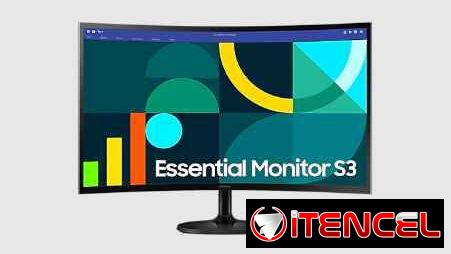 SAMSUNG ESSENTIAL MONITOR S3 / MONITOR DE 27 CURVO S36GD FHD (1920X1080) / 100HZ / CURVATURA 1800R / MODO JUEGO / EYE SA