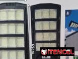 LÁMPARA CON PANEL SOLAR DE EXTERIOR
