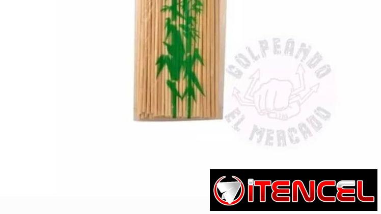 🍢 PALITOS PARA BROCHETAS DE BAMBÚ | 20cm y 30cm | 80-90u 800cup y 600cup 🚚 #PalitosBrochetas #Brochetas #Pinchos