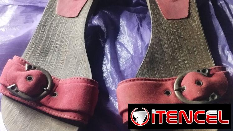 Venta de Palitos de Madera y Zapatos plásticos