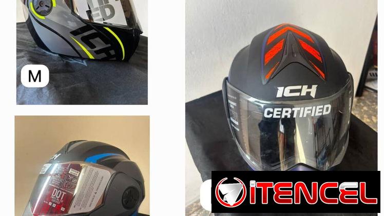 CASCOS INTEGRALES ICH DOBLE VISOR (VARIAS TALLAS)💰80 USD.