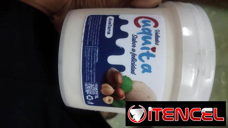 Venta de potes de Helado de 1L en la Habana