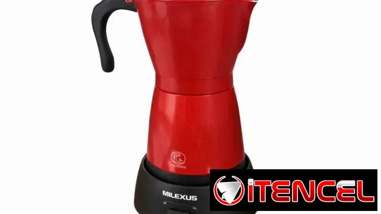 Cafetera eléctrica MILEXUS de 6 tazas. Nueva en caja