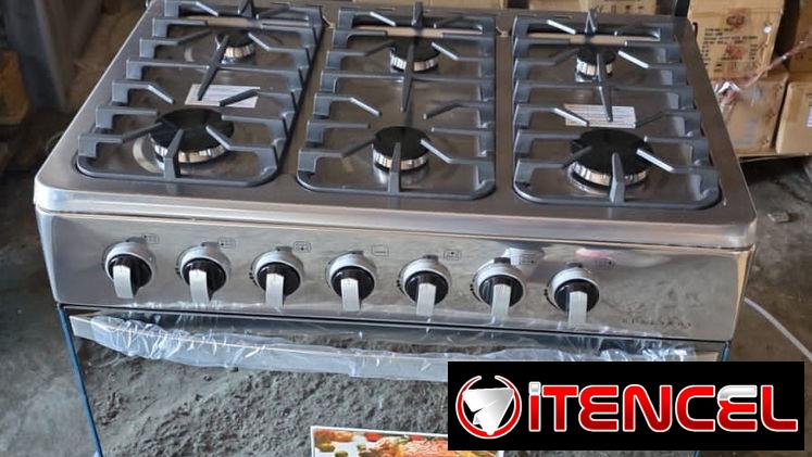 Cocina Rudenkov de 6 quemadores