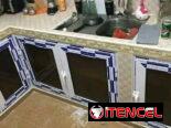Marquetería de aluminio..precios por medida del trabajo..m2 180usd..sin compromiso pídame catalogo o u opciones