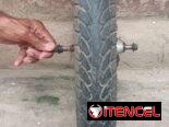 Llanta rin 10 con goma modelo Minerva en venta