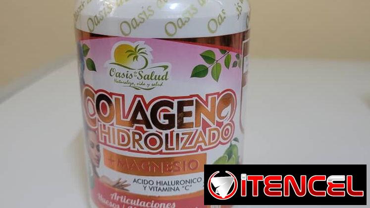 Colágeno hidrolizado, mas magnesio, más ácido hialurónico, más vit C