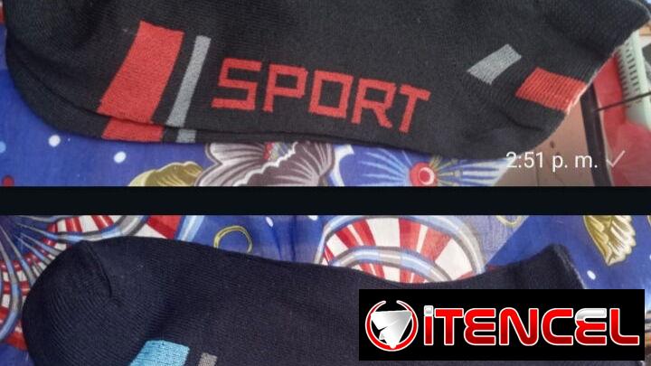 Medias SPORT y medias con diseños de diamantes