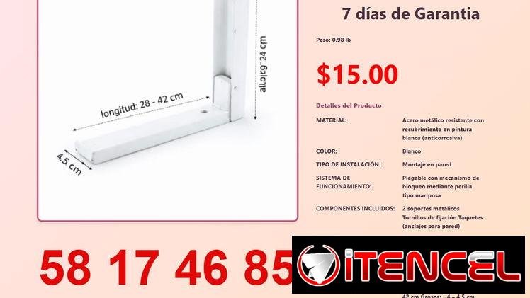 SOPORTE DE PARED PARA MICROWAVE