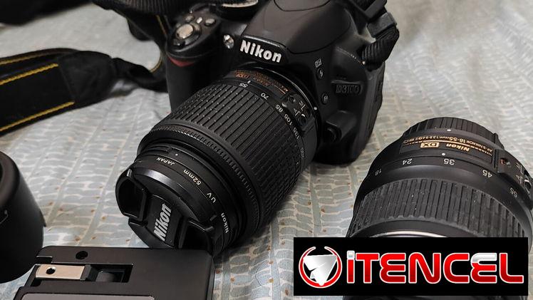 Venta de una cámara réflex digital NIKON D3100!