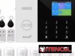 ALARMA profesional contra INTRUSOS GSM inalambrica mod PG105 teclado TÁCTIL sensor ANTIMASCOTAS -varios precios