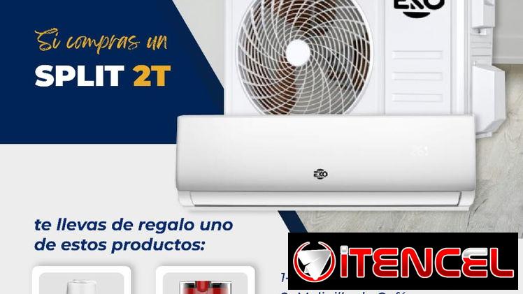 Split marca EKO de 2T( con accesorios para montaje y servicio de montaje incluído)
