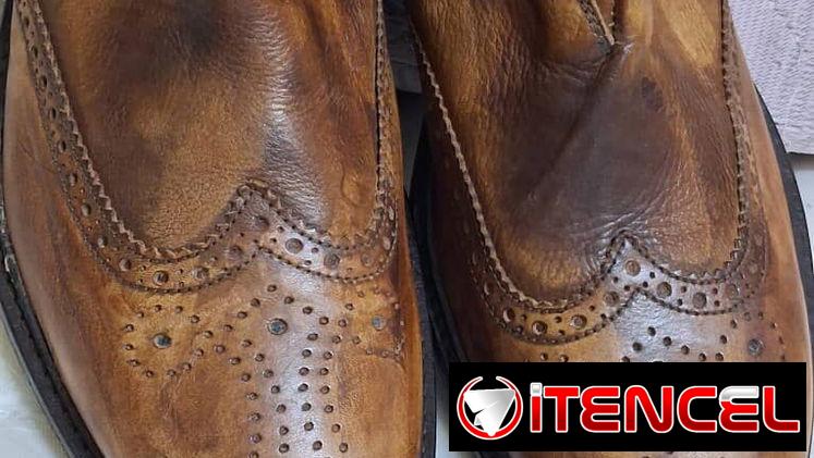 120USD Botines exclusivo italiano de piel original y suela cosida para ocasiones únicas numero 45