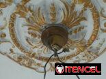 Restauración,montaje, fabricación de molduras de yeso y pintura