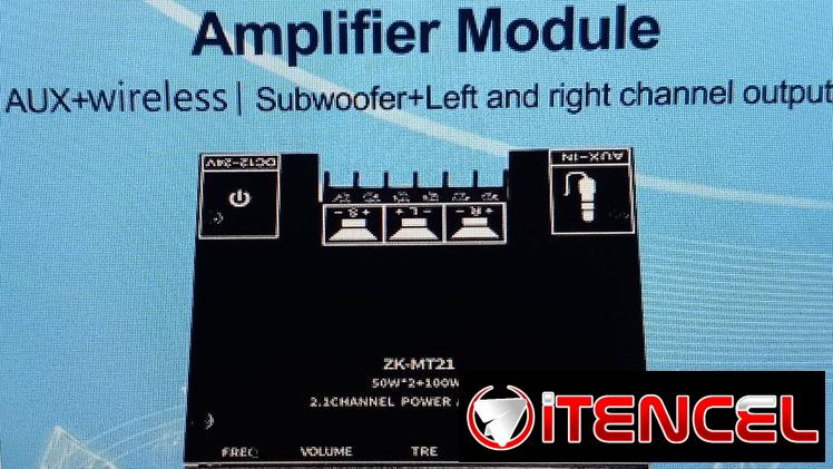 AMPLIFICADOR HIFI 2.1 (STEREO + SUBWOOFER) NUEVO