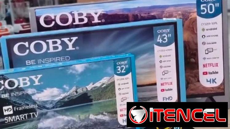 Televisores Smart TV COBY  SMART TV COBY 32″ FULL HD 💲150 SMART TV COBY 43″ FULL HD 💲220