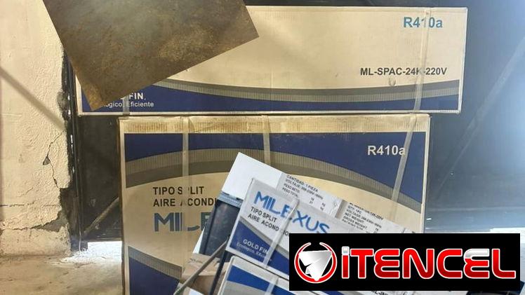 Split nuevos con factura, garantía y transporte incluido.