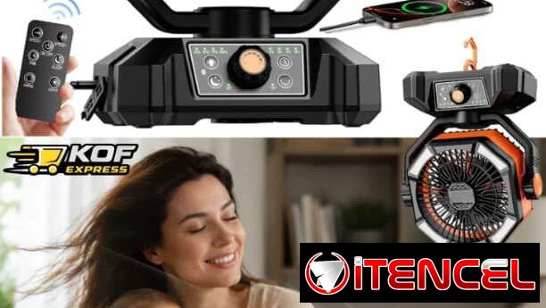 Ventilador Recargable  6”