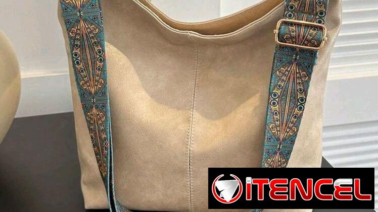 Bolso beige bohemio