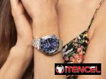 CITIZEN ECODRIVE CARSON (FE6160-57L) PARA MUJER , CRISTAL DE ZAFIRO Y ACERO INOXIDABLE ,ESFERA AZUL CON PIEDRAS 58049738