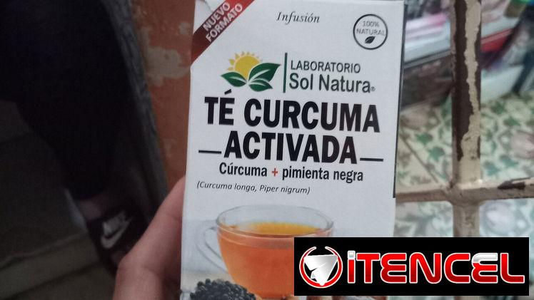 Té de Cúrcuma Activada más Pimienta negra ( 25 sobres )
