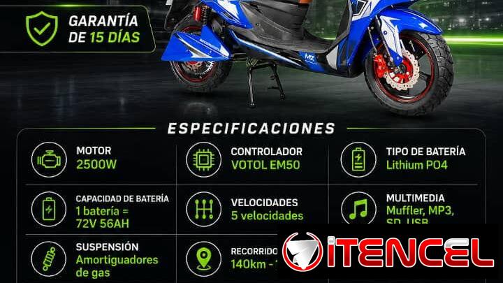 Moto Eléctrica MZ LEOPARD