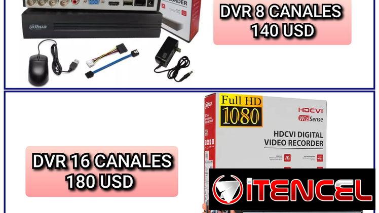 DVR DAHUA 8 y 16 CANALES NUEVO EN CAJA
