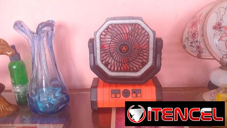 Ventilador recargable