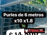 Purles; Tejas PVC y Galvan; Mallas Galvanizadas y de hierro