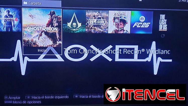 Play4 eslin pirateado 2 mandos sin detalles