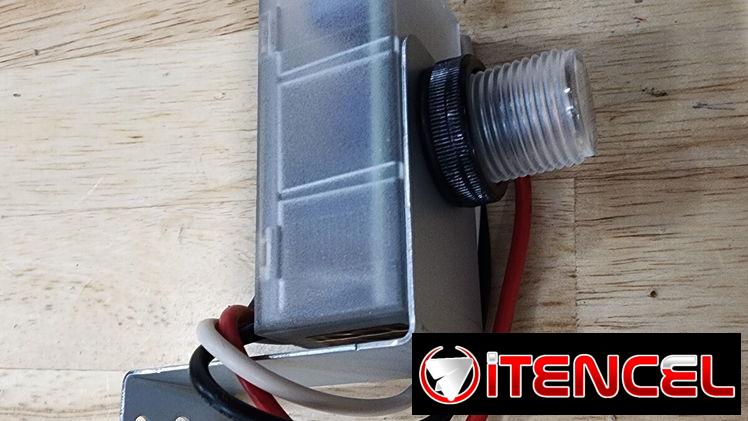 Foto sensor de luz, para apagar o encender y controlar de dia y de noche,