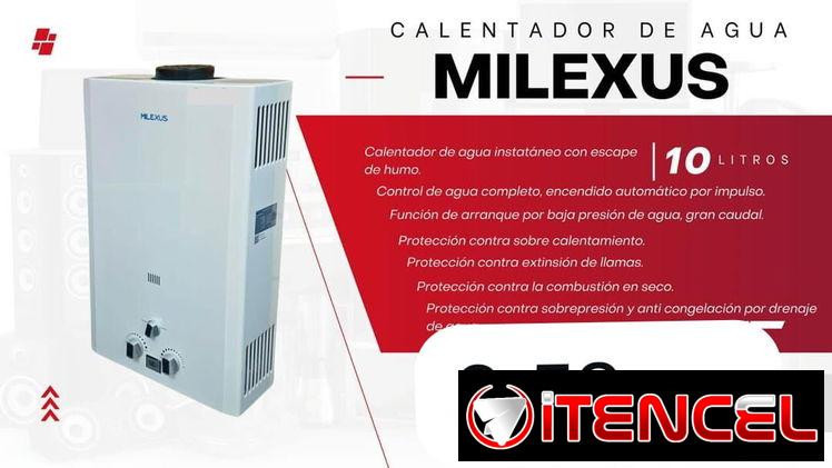 Calentador de Gas Marca Milexus