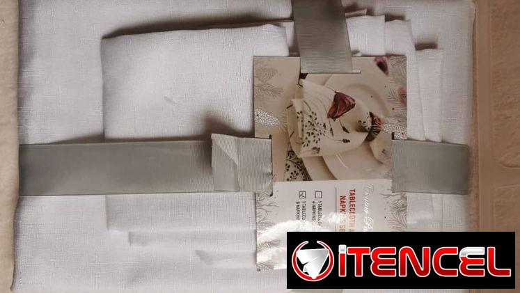 Manteles de hilo y servilletas